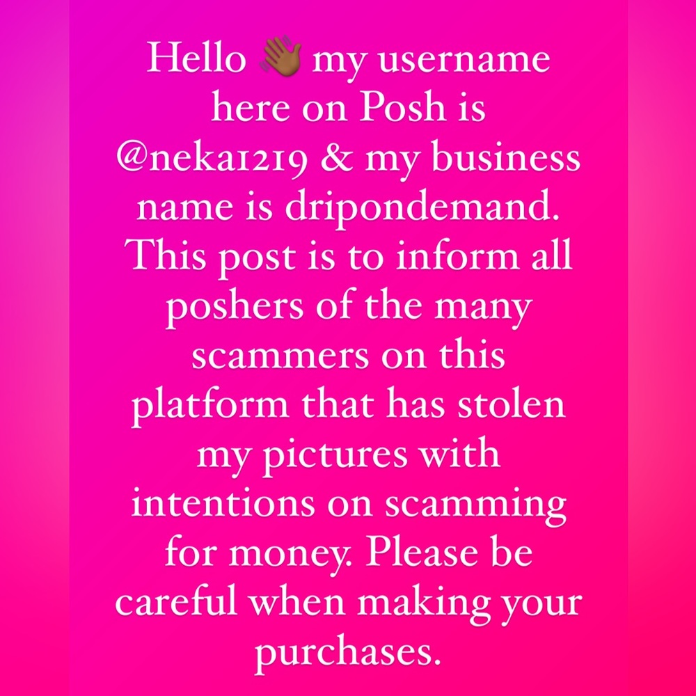 🚨🚨🚨 PLEASE BE AWARE 🚨🚨🚨